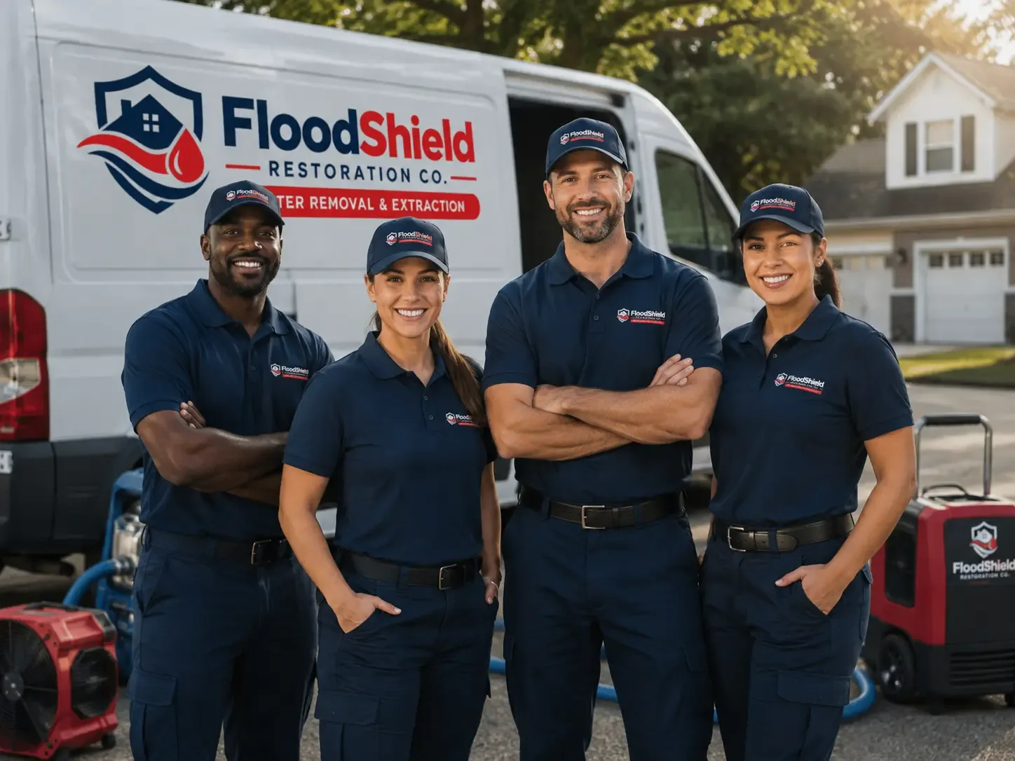 Flood Damage Restoration company in Chesterfield, IL